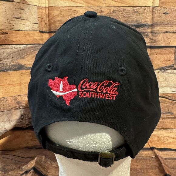 Coca Cola Southwest Hat Cap Black Adjustable Strap What Will You Pause For Coke - Picture 3 of 7